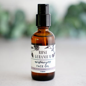 Face Serum - Geranium facial oil for all skin types