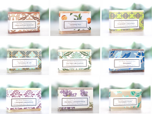 9 bars of handmade soap guide to available essential oils scents